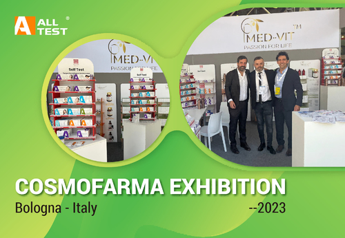 Latest company news about AllTest успешно Showcased на выставке Cosmofarma в Италии