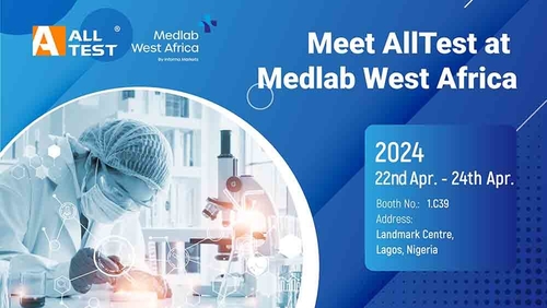 Последние новости компании о Познакомьтесь с AllTest в Medlab Западная Африка