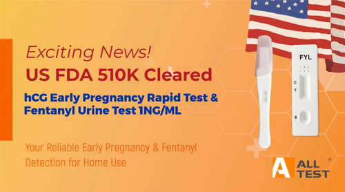 Последние новости компании о FDA 510 ((k) Cleared - AllTest: Надежное раннее выявление беременности и лекарств
