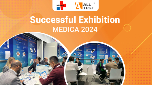 Последние новости компании о Успешная выставка - MEDICA 2024