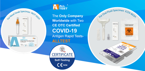 Latest company news about Единственная компания в мире с 2 CE OTC аттестовала тесты антигена SARS-CoV-2 быстрые для Само-испытания