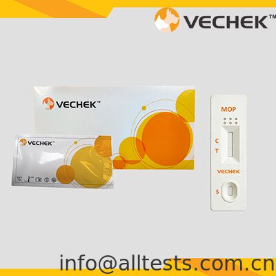 Хорошая цена. Набор быстрых тестов MOP для ветеринарного применения с 5 минутным временем чтения высокая точность Не требуется оборудование онлайн