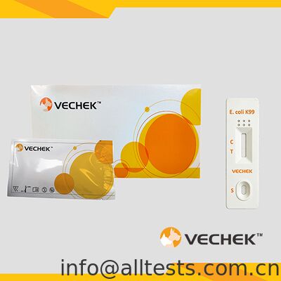 Хорошая цена. Кассета быстрого анализа антигена E.coli для говядины 10 минут Время чтения Высокая точность Простая операция онлайн