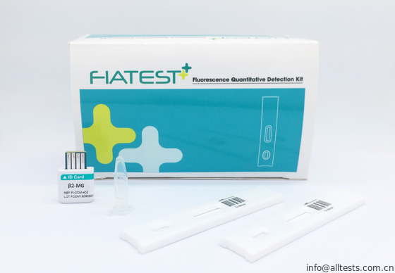 Хорошая цена. польза теста микроглобул β2 с человеческой всей кровью /serum /plasma Фятест ИДЕТ анализатор Иммуноассай флуоресцирования онлайн