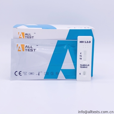 Good price Шаг набора испытания ВИЧ 1.2.O быстрый/кассеты одного в кровь /Serum онлайн