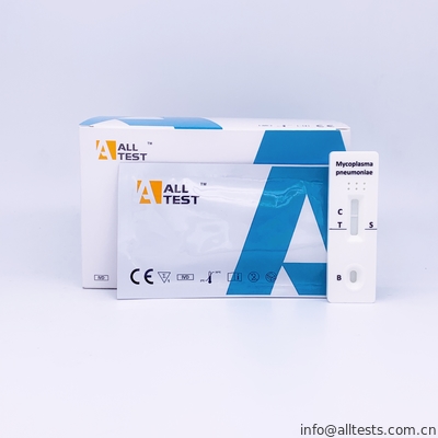 Good price Подача Иммунокроматографик антитела ИгМ пневмонии микоплазмы АллТест боковая Ассайс быстрый тест онлайн