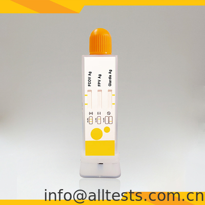 Good price FCoV FPV Giardia Lamblia Антиген комбо Быстрые тестовые наборы фекалии Ветеринарная диагностическая чашка онлайн