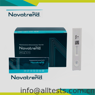 Хорошая цена. TGAb Test Cassette Fluorescence Immunoassay Kit for Whole Blood Serum Plasma онлайн