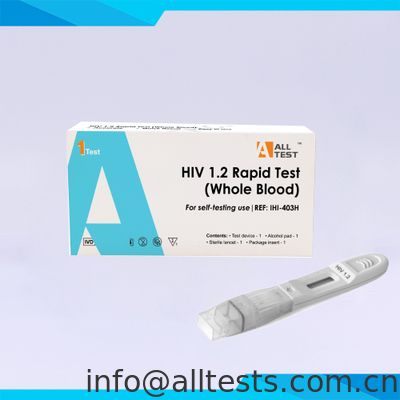 Хорошая цена. IHI-403H - Экспресс-тест на ВИЧ 1.2 (для самостоятельного тестирования) -- для выявления ВИЧ онлайн