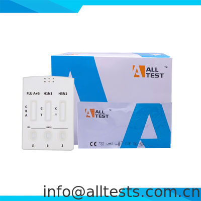 Хорошая цена. IINA5-535 -- Комбинированный экспресс-тест на антигены гриппа A/B+H1N1+H5N1 (мазок) онлайн