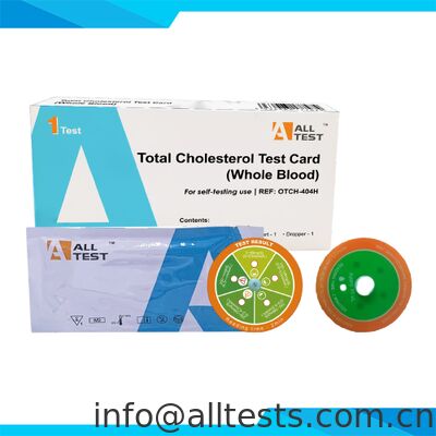 Хорошая цена. OTCH-404H -- Карта высокой точности для анализа общего холестерина (целая кровь) онлайн