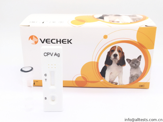 Good price Наборы теста собачьего антигена Парвовирус (Cpv) быстрые, кассета теста белого цвета быстрая с окном испытания онлайн