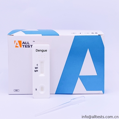 Good price Денге IgG / IgM Ab Rapid Test Cassette One Step Diagnosis Анализ крови Тестирование тропических инфекционных заболеваний онлайн