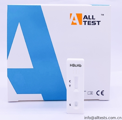 Good price Наборы испытания HBcAb ISO13485/CE быстрые для того чтобы обнаружить антитело сердечника Гепатита B (HBcAb) в сыворотке или плазме онлайн