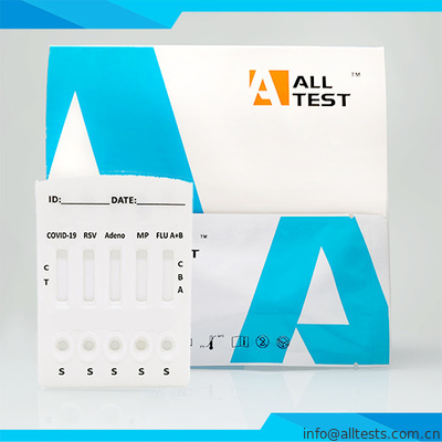 Good price CE теста антигена COVID-19/InfluenzaA+B/RSV/Adenovirus /M.pneumoniae комбинированный быстрый отметил онлайн
