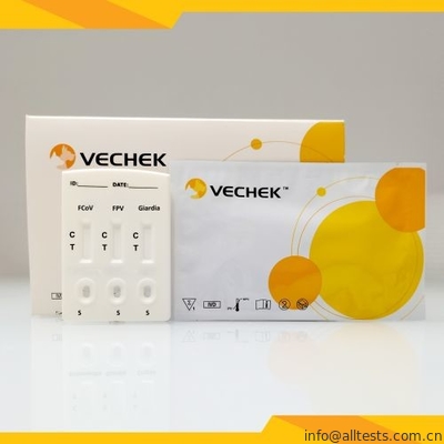 Good price FCoV + FPV + образец фекалий теста антигена Lamblia Giardia комбинированный быстрый онлайн