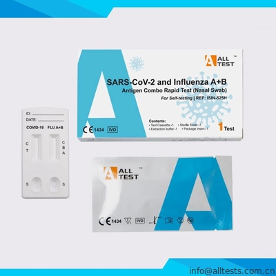 Good price SARS-CoV-2 и пробирка комбинированного быстрого теста антигена инфлуензы A+B носовая онлайн